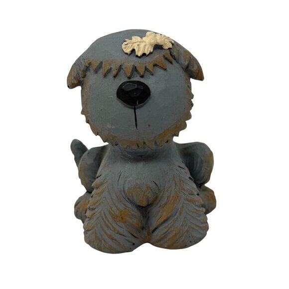 Blossom Bucket Sheepdog Dog Figurine B. Lloyd Sprocket Fluffy Puppy Decor - Picture 8 of 8